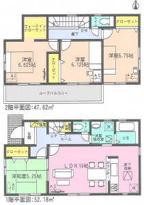 アイディ知立　半田市住吉町全2棟1号棟